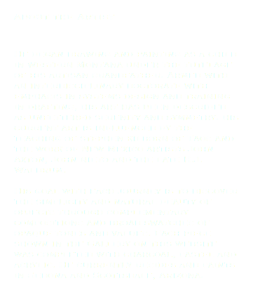 About the Artist He began drawing and painting as a child in western Montana under the tutelage of his artisan grandfather. Armed with an interdisciplinary doctorate with emphasis in systems design and training in drafting, his art has been described as unfettered serenity and symmetry. his current art is influenced by the teaching of stephen kilborn of Taos and the work of New Mexico artists John Axton, John nieto and the late H.J. Waldrum. His goal with each journey is to discover the simplicity and natural beauty of objects through complementary compositions and broad swatches of opaque tones and values. Each piece shown in the Gallery on this website was completed with charcoal, pastel and acrylic. He currently resides and paints in Sedona and Scottsdale, Arizona.